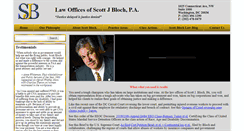 Desktop Screenshot of dcresultslawyers.com